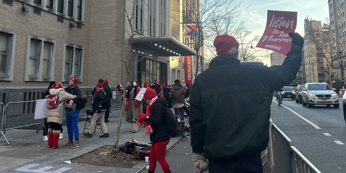 Largest Nursing Strike